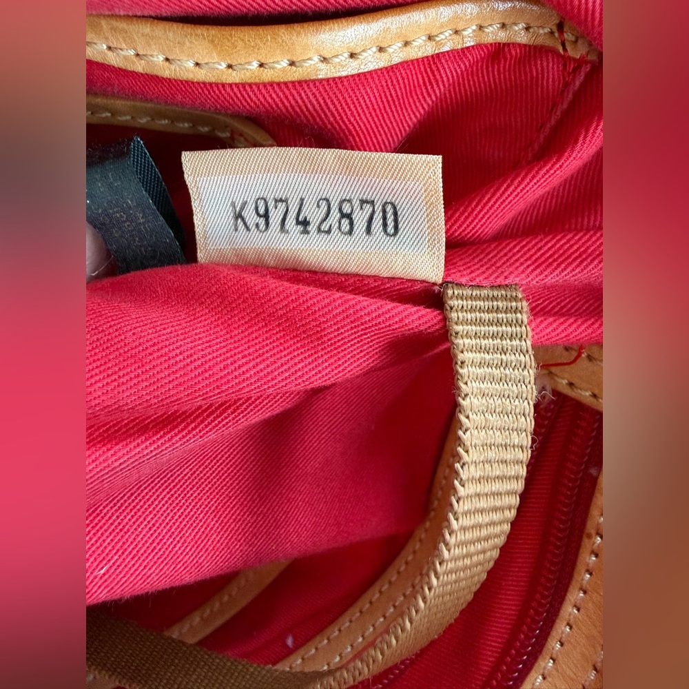 Dooney & Bourke Wren Pink and Yellow Chevron Zip Tote - Picture 8 of 10